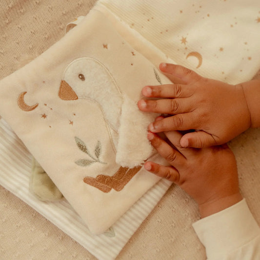 Little Dutch Activiteitenboekje - Beige - Newborn Naturals - konijn