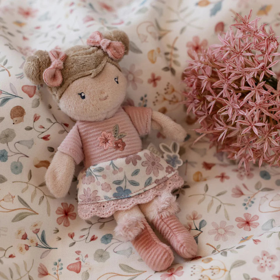 Little Dutch - Knuffelpop Rosa - 10 cm