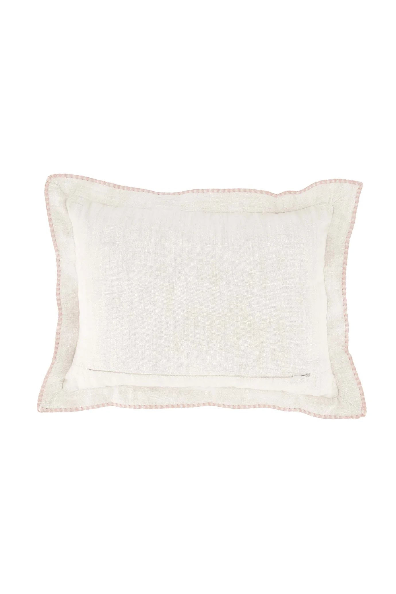 Zusss kussen hartje rand gestikt 35x25cm