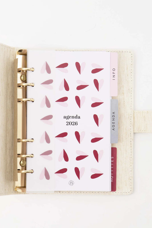 Zusss agenda 2026 alles op z'n tijd linnen