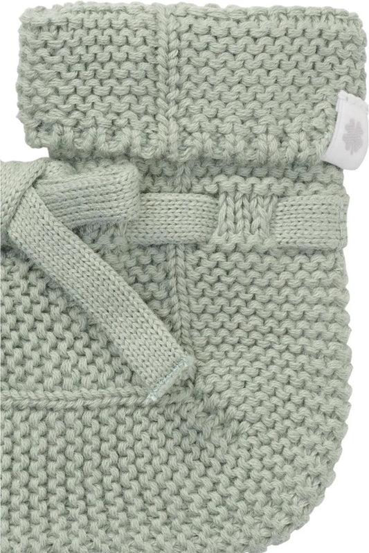 Noppies Newborn Slofjes Nelson - Iceberg Green