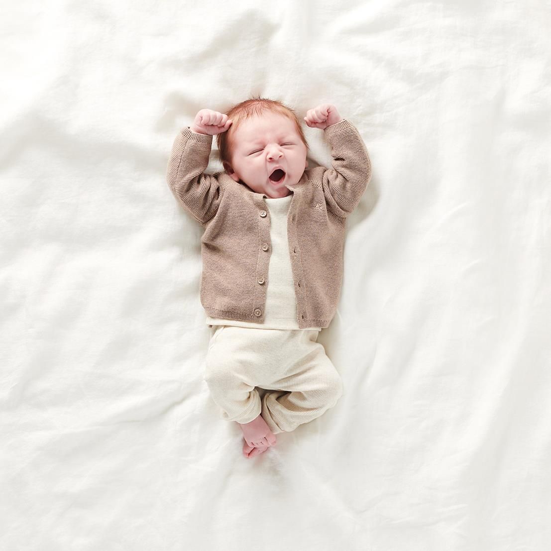 Noppies Baby Vest Naga - Taupe Melange