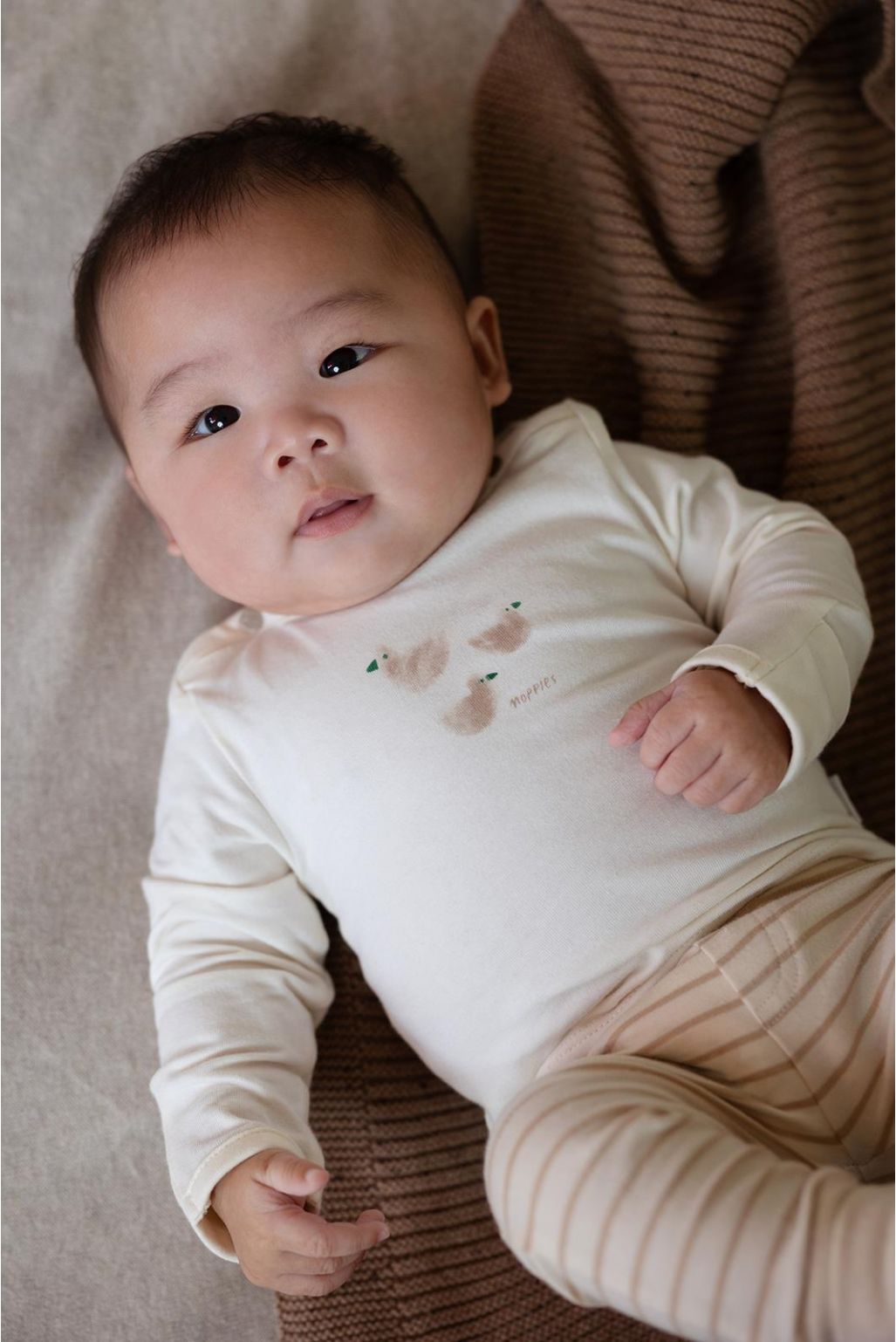 Noppies Baby Longsleeve Noam - Egret