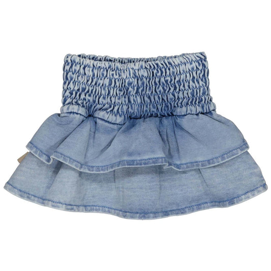 Bess - rokje jog denim - Light Wash