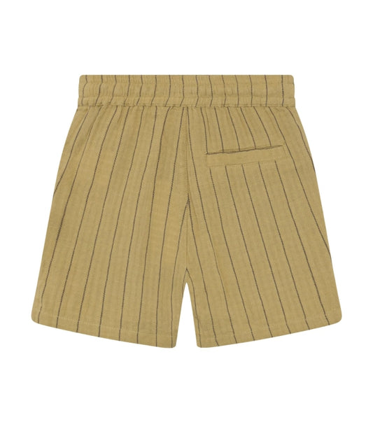 Daily7 Korte broek met streep Pale Olive Green