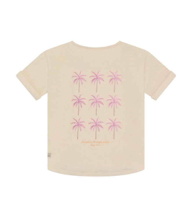 Daily7 T-shirt Backprint Sandshell