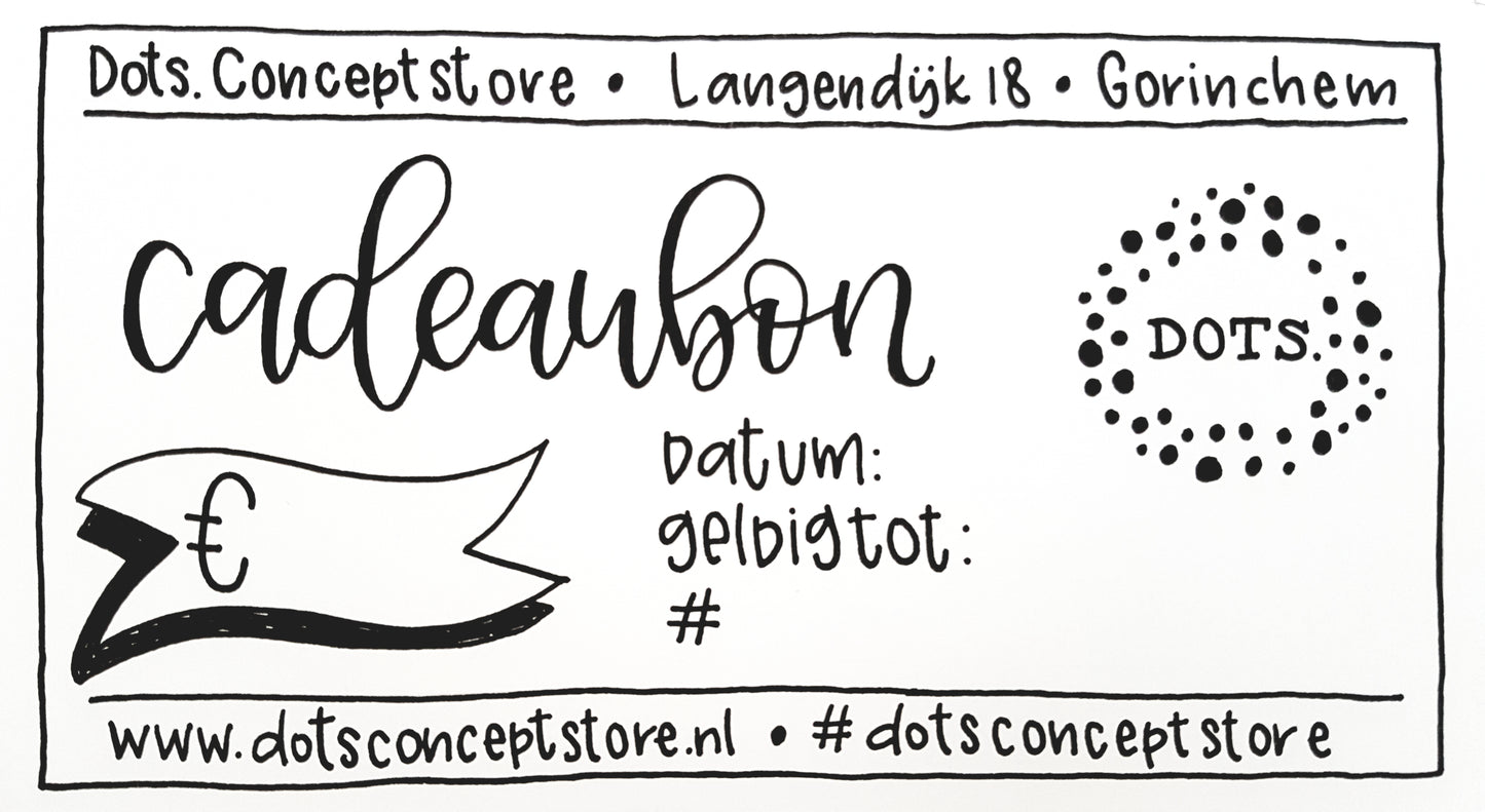 Dots. cadeaubon