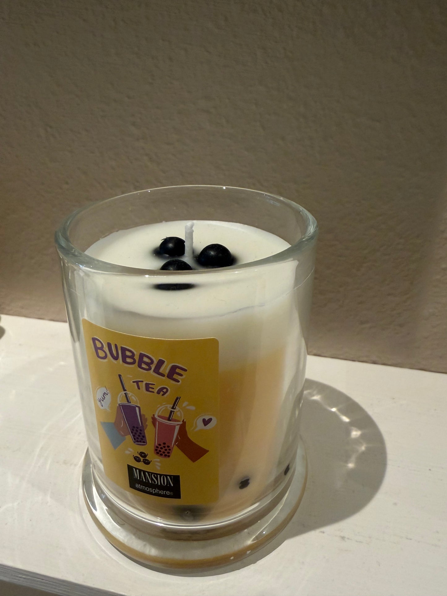 Cocktail kaars Bubble tea