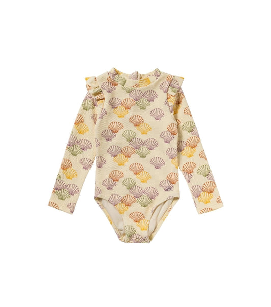 UV-werend badpak met lange mouwen Shells | Bodysuit | Multicolor