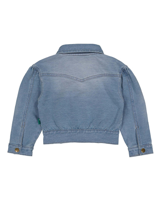 Bess meisjes spijkerjasje met hartjes