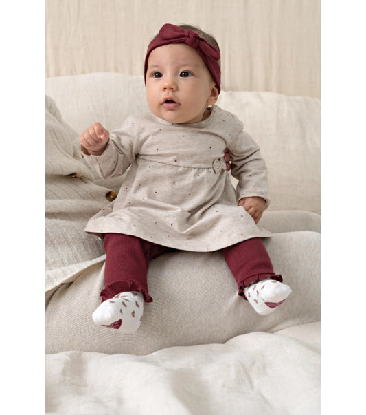 Feetje jurk My Little Love - hartjes