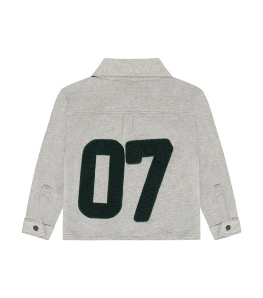 Daily7 Shirt Jacket Natural Melange