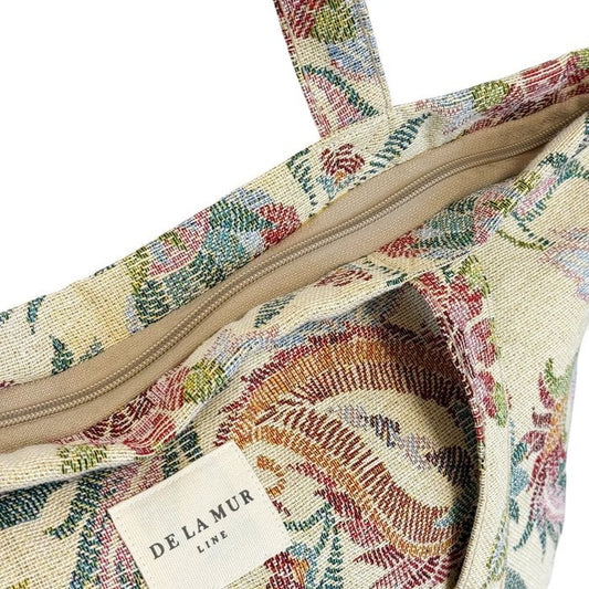 De la Mur - Grote Shopper met rits COLOR