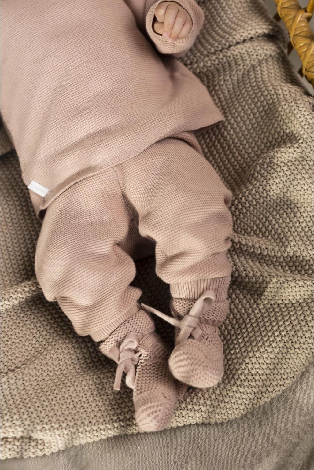 Noppies Baby Slofjes Nelson - Rose Smoke