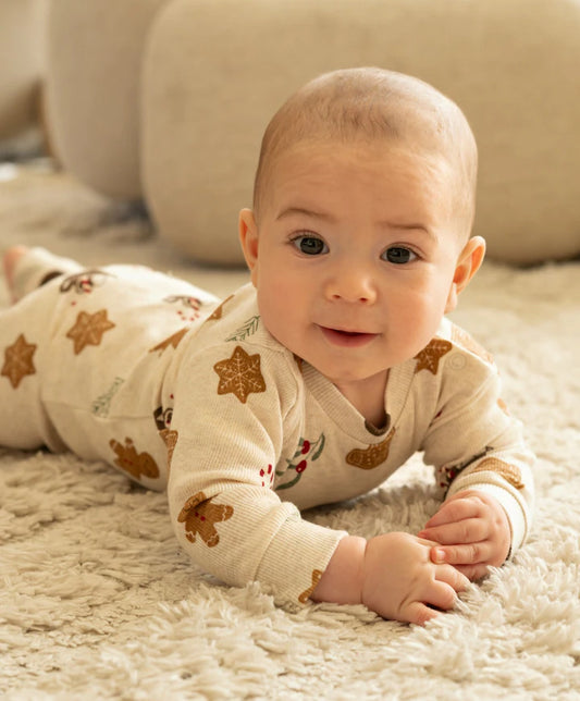 Feetje pyjama Cosy Cookie Premium Sleepwear – Offwhite Melange
