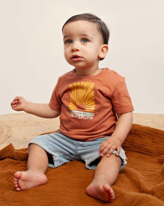 Bess - Shorts jog denim - Light wash