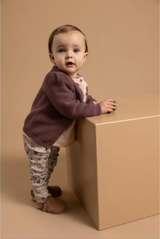 Noppies Baby - Legging all over print - Rose Dust