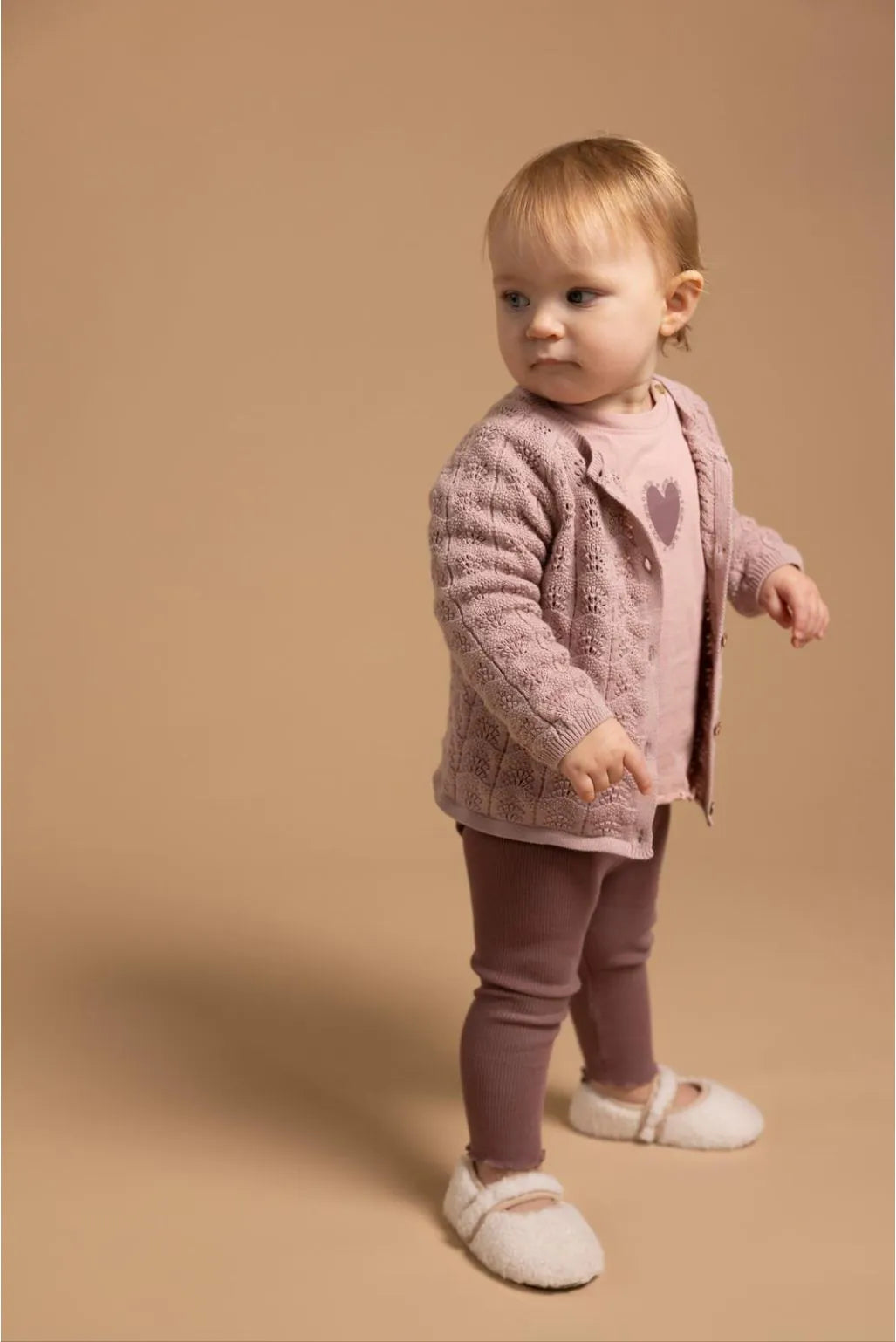 Noppies Baby Legging - Rose Taupe