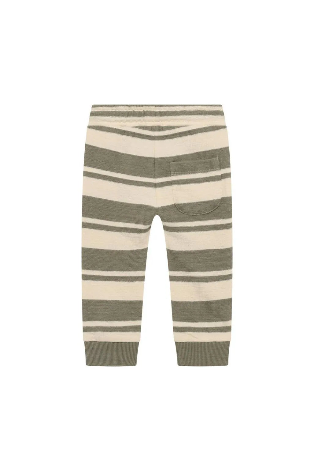 Noppies Baby Broek - Vetiver - groen strepen