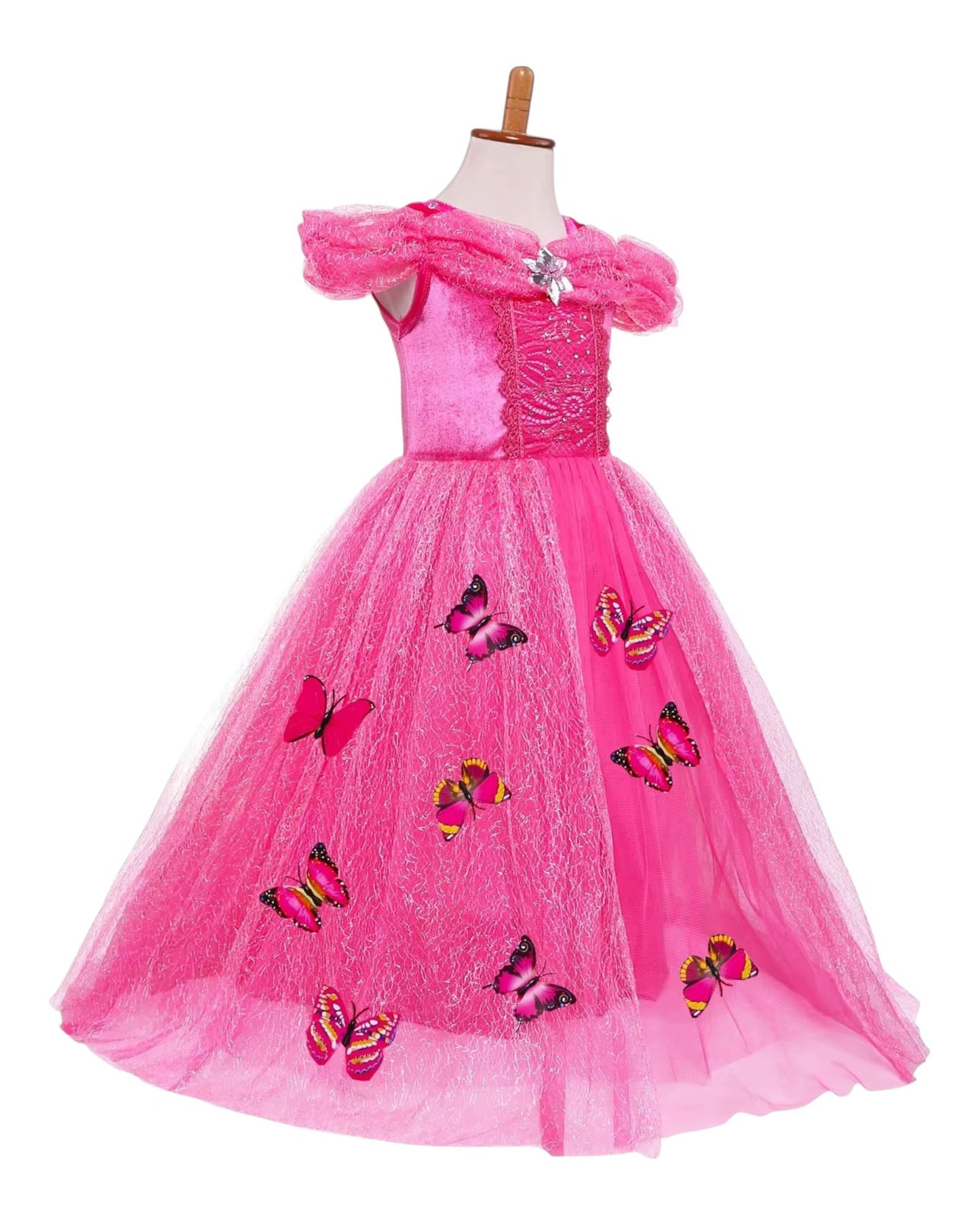 Aurora prinsessenjurk - Luxe verkleedjurk