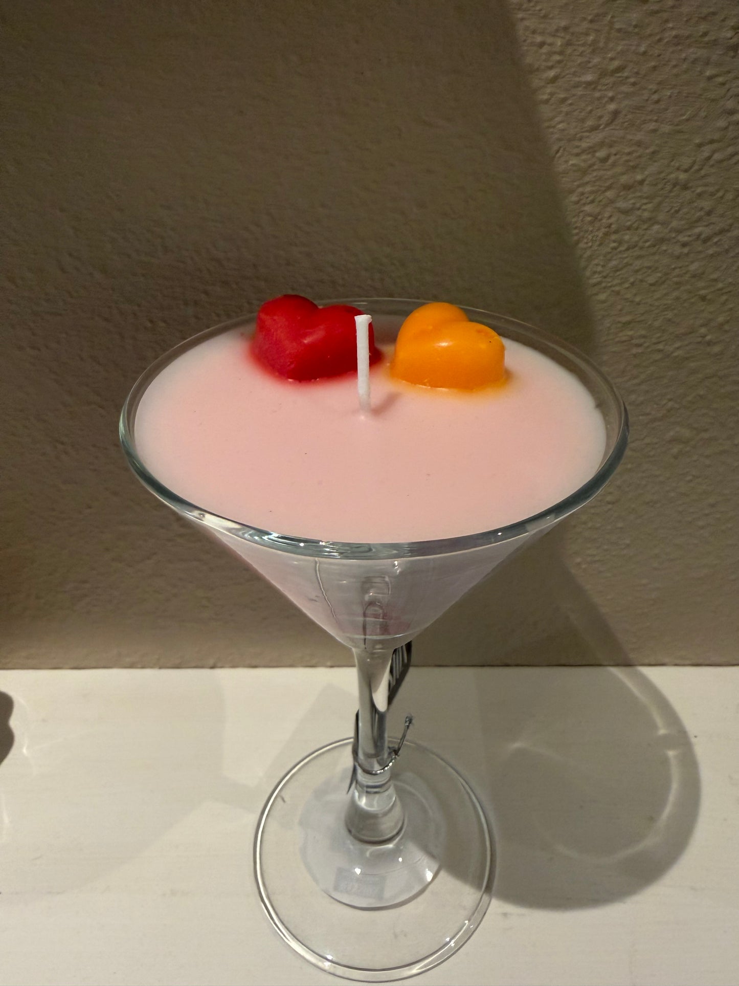 Cocktail kaars Cosmopolitan Geurkaars in Glas
