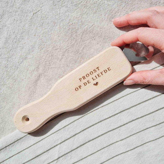 Flesopener - proost op de liefde