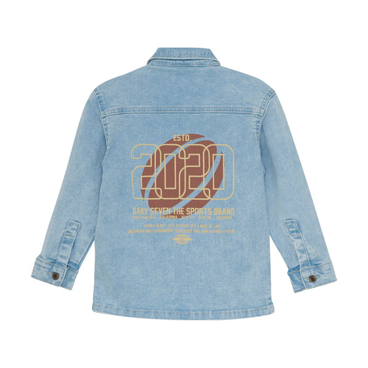 Daily 7 - Denim Shirt Backprint