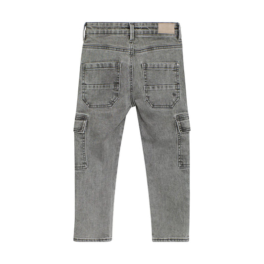 Daily 7 - 2600 Straight Cargo Fit | Used Grey Denim