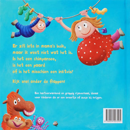 Wat zit er in je buik, mama (flapjes). 3+