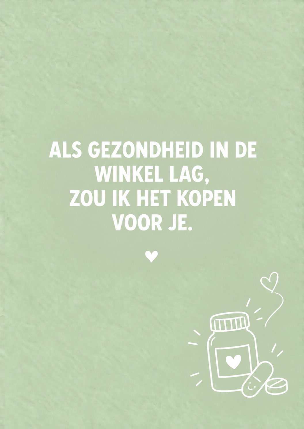 DOTS. Beterschapskaart – Als gezondheid in de winkel lag