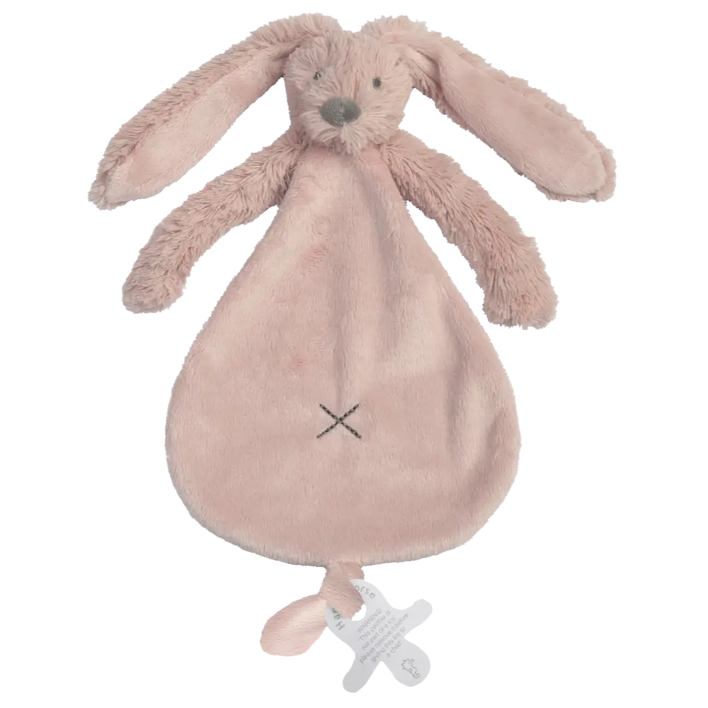 Happy Horse Konijn Richie Knuffeldoekje Old pink