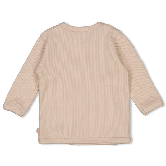 Feetj Overslagshirt rib - Honey Bear