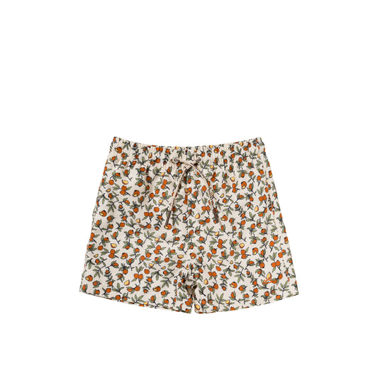 Salted Stories - Pommegranate Zwemshort - White Swan