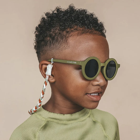 Zonnebril Solid | Sunglasses | Iguana groen