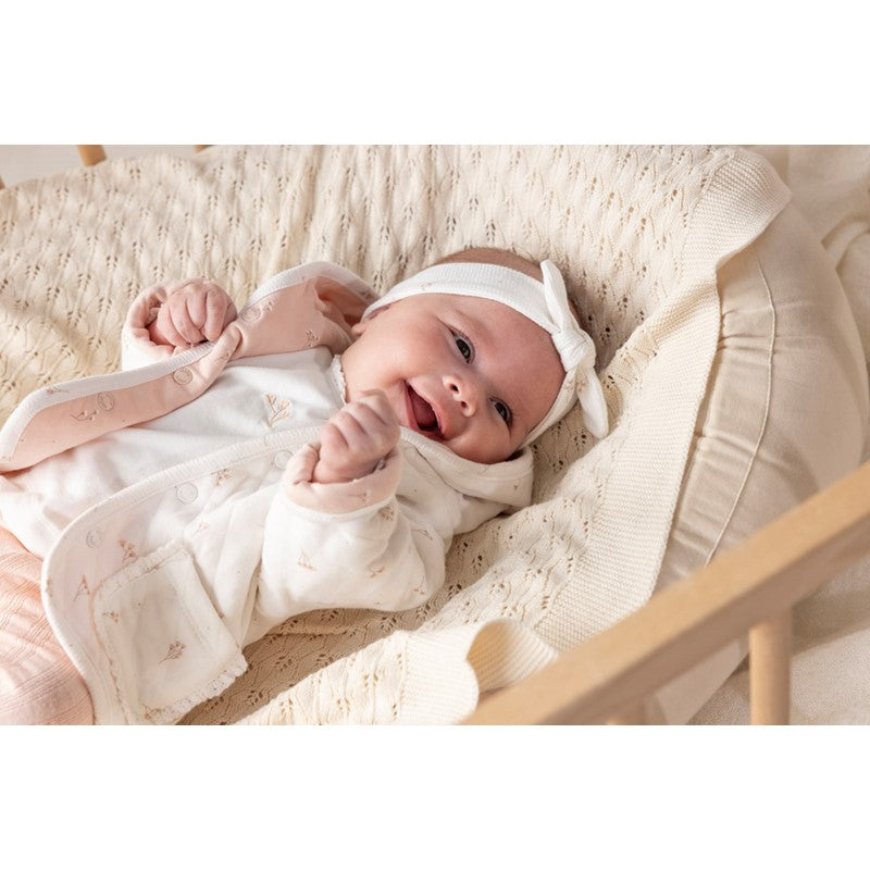 Feetje Haarband crinkle AOP - Delicate Flower