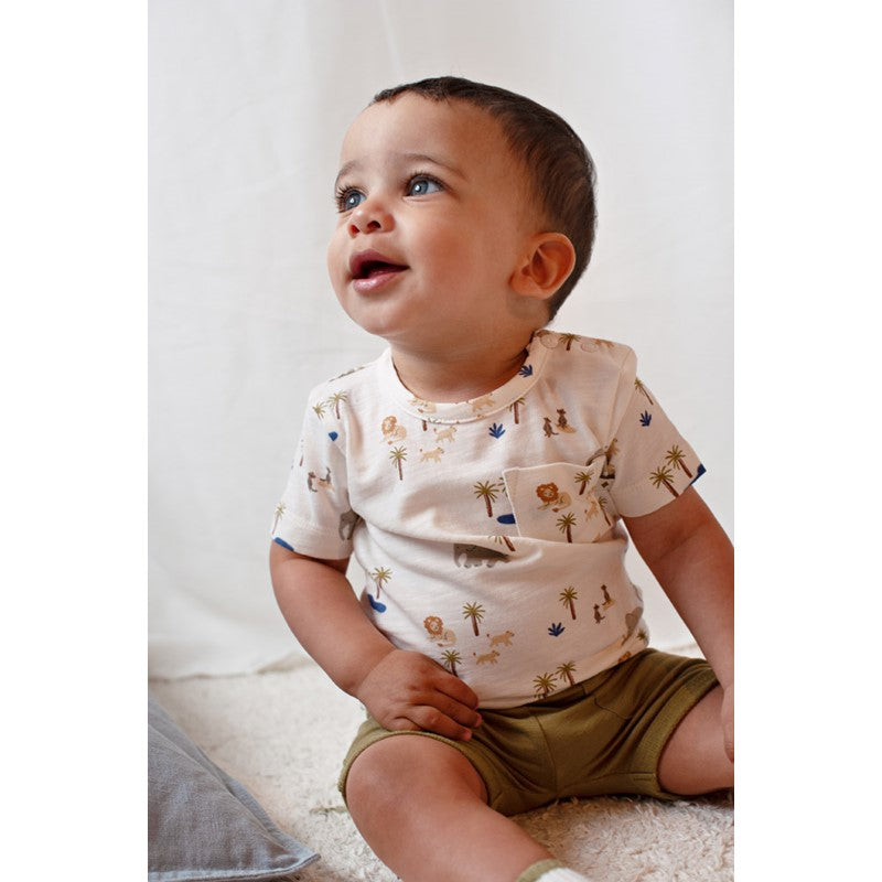 Feetje T-shirt AOP - Safari Savage