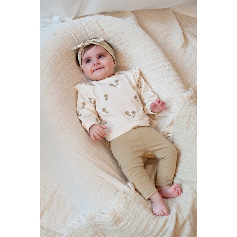 Feetje Sweater AO embroidery relaxed fit - Let Your Dreams Blossom