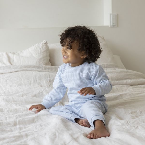 Feetje wafelpyjama babyblue