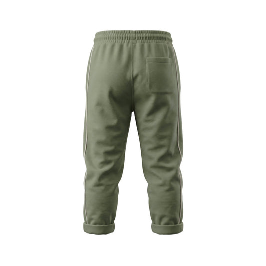 Your Wishes jongens loose fit joggingbroek olijfgroen