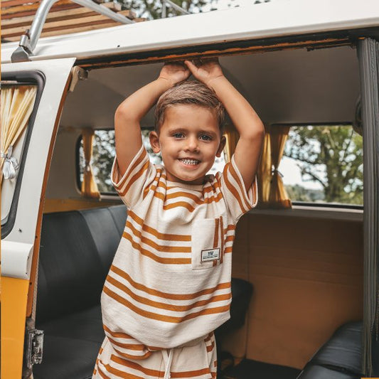 Your Wishes – Triad Stripe – Oversized Tee – Multicolor