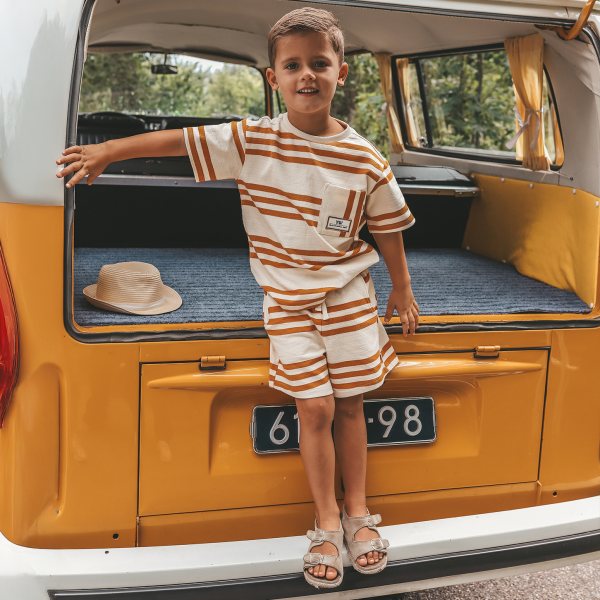 Your Wishes – Triad Stripe – Oversized Tee – Multicolor