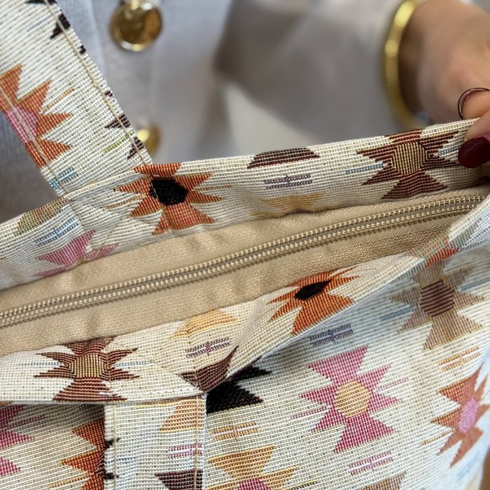 De la Mur - Grote Shopper met rits ROYAL