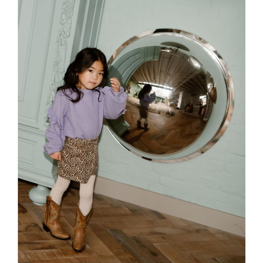 Daily 7 - Twill Skort Animal Latte Sand