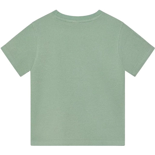 Daily7 - T-shirt Badge - Green milieu