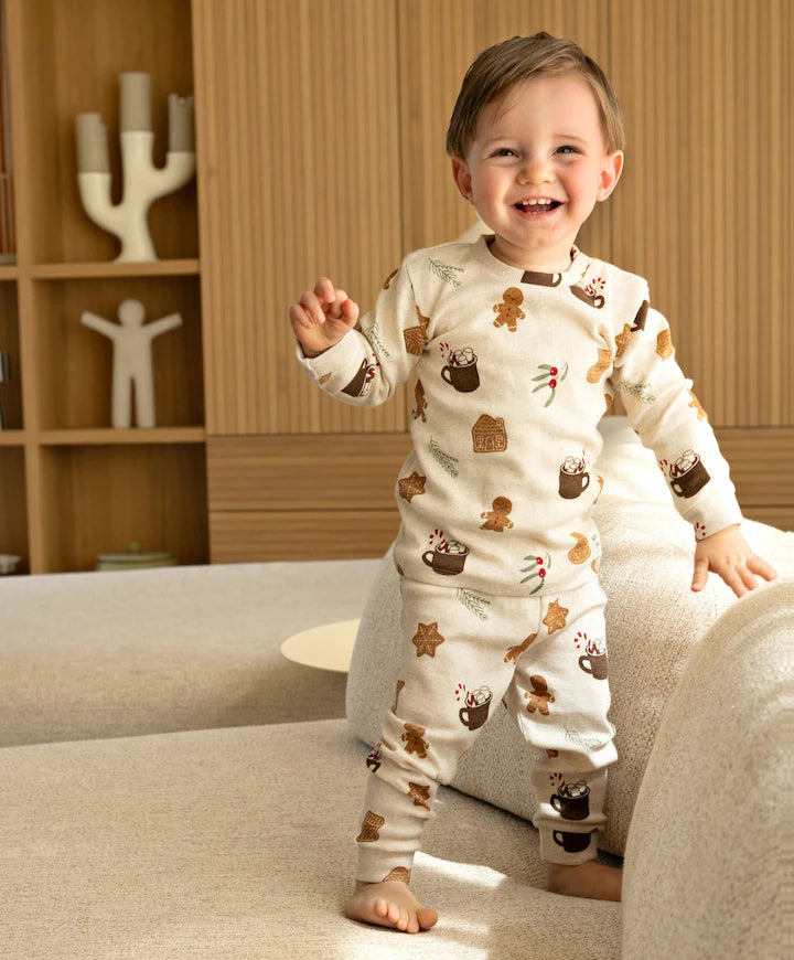 Feetje pyjama Cosy Cookie Premium Sleepwear – Offwhite Melange