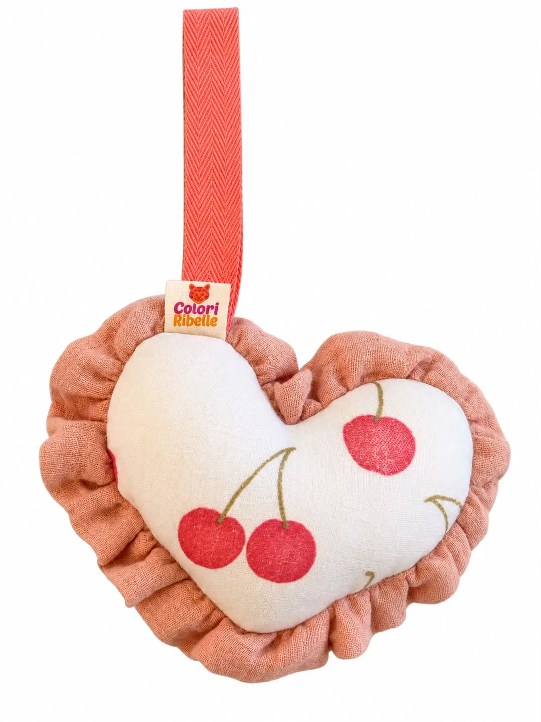Colori Ribelle - Speenknuffel heart cherry