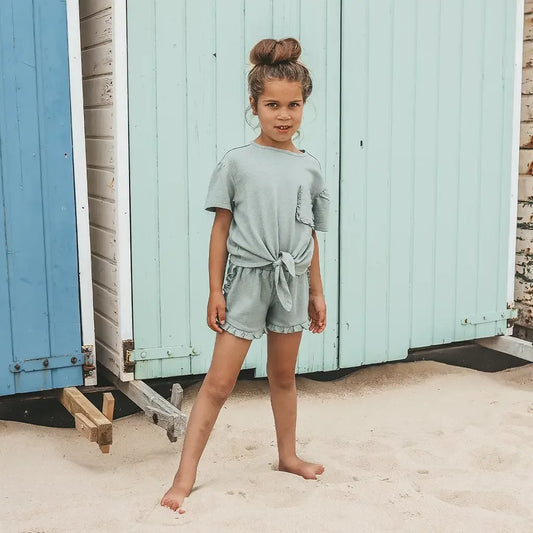 Your Wishes - Kort broekje ruffle Ocean
