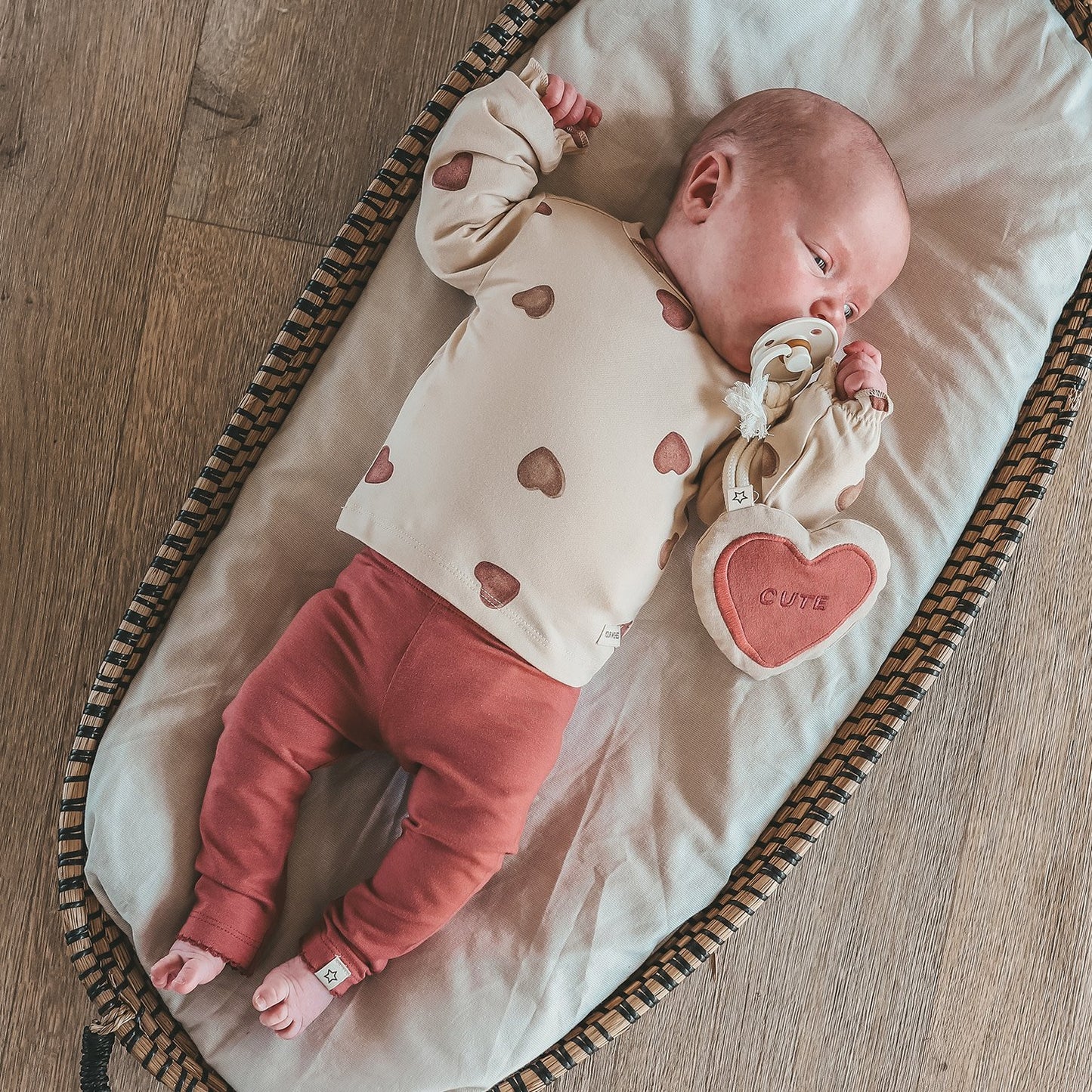 Your Wishes Pacifier Cord Hanger | Candy Withered Rose