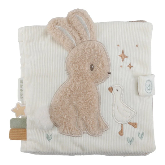 Little Dutch Activiteitenboekje - Beige - Newborn Naturals - konijn
