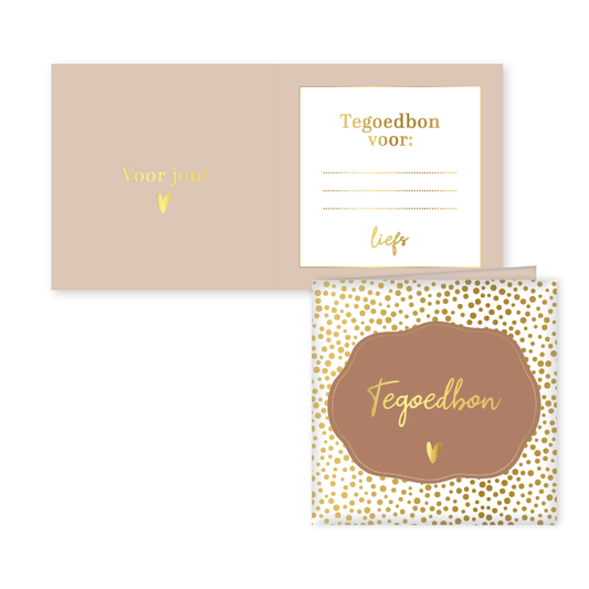 Tegoedbon Luxury Dots